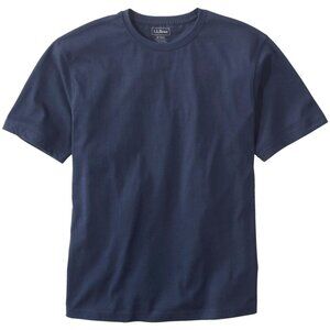 L.L. Bean Men’s Unshrinkable Tee; Traditional Fit; Short Sleeve (L)